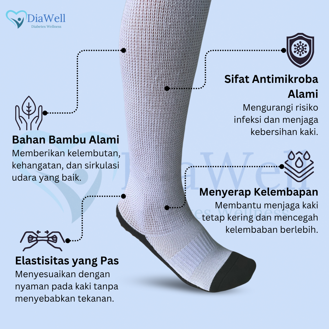 Diawell - Kaos kaki diabetic